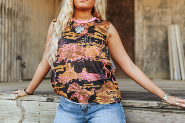 Tizzy Tank in Desert