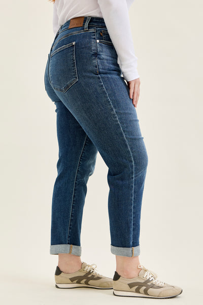 Plus Judy Blue Billie Boyfriend Denim