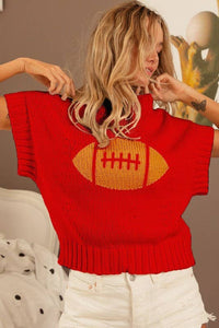 Game Day Sweater in Red