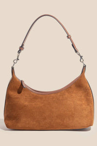 Classic Faux Suede Hand Bag