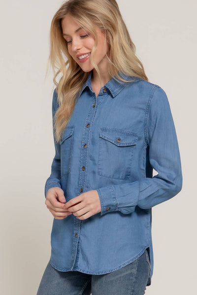Lyocell Denim Shirt