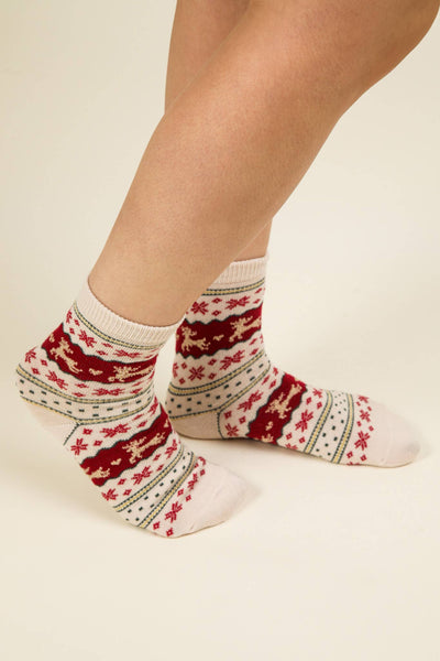 Christmas Graphic Crew Socks