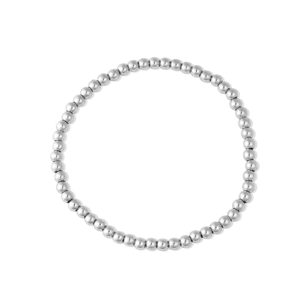 Waterproof 4mm Beaded Stretch Bracelet