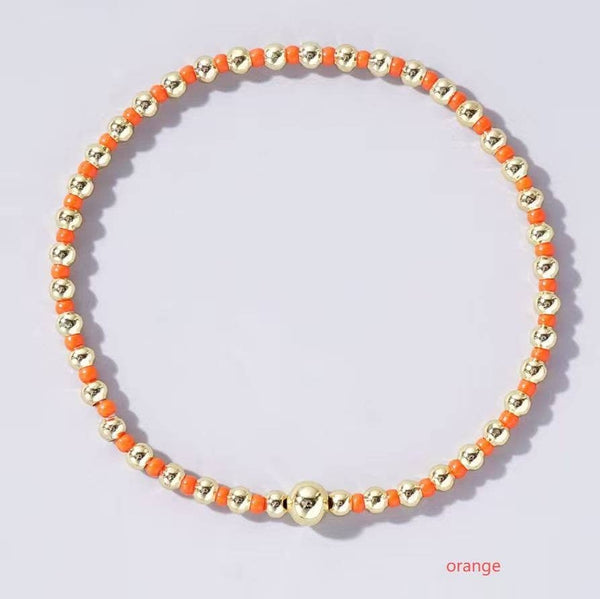 Boho Beaded Stretch Bracelet