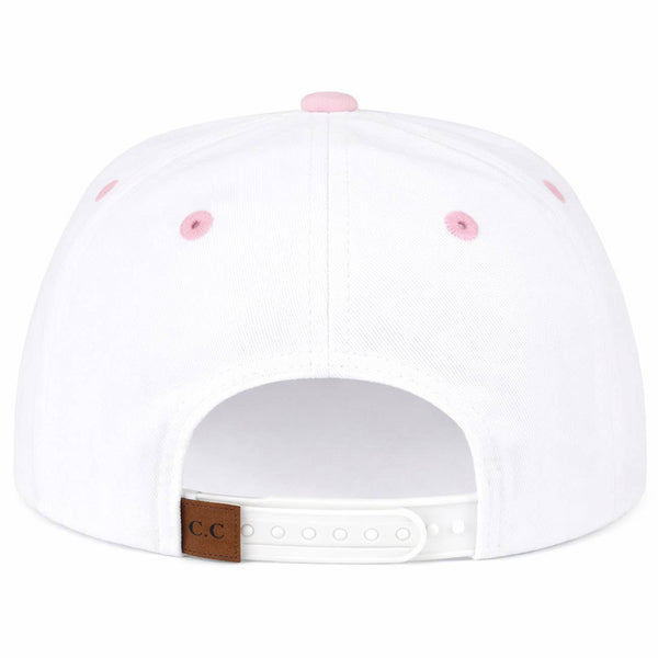 He's Golfing Embroidered on Two Tone Trucker Hat