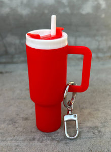 Tumbler Keychain with Removable Lid