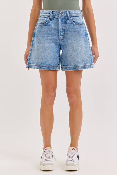 High Rise Midi Shorts by Cello