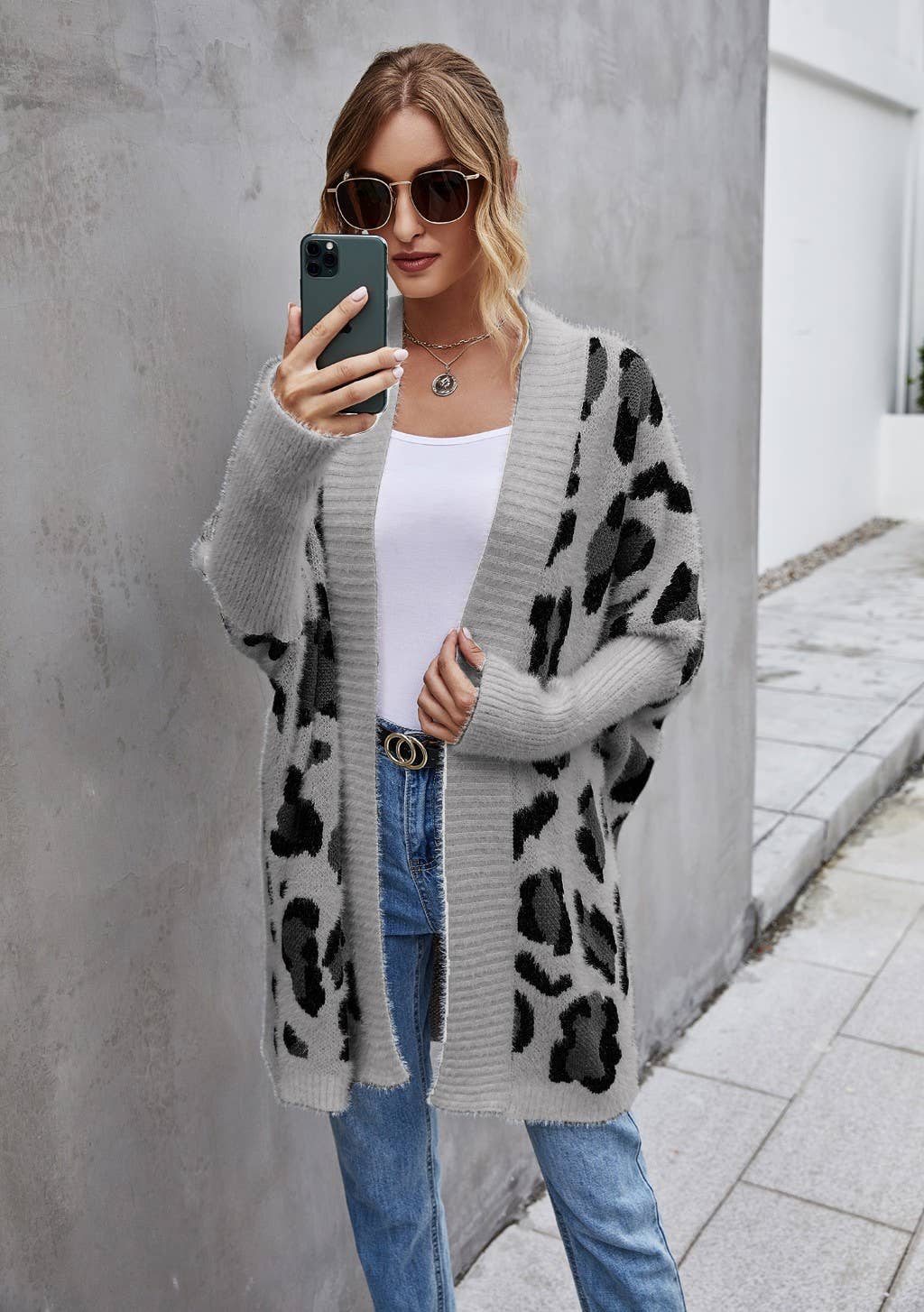 Leopard Cardigan