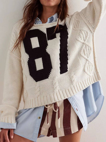 87 Cable Knit Sweater