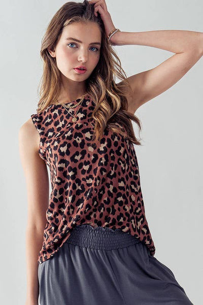 Leopard Tank Top