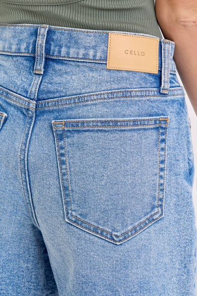 High Rise Midi Shorts by Cello