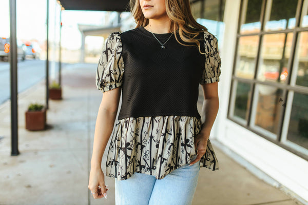 Broken Bow Quilted Top