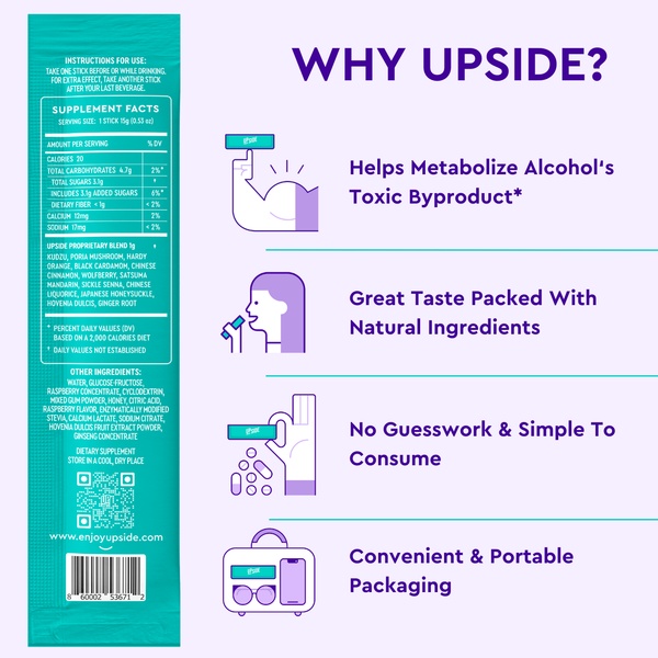 UPSIDE - Before Drinking Hangover Stick