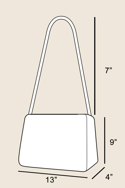Classic Faux Suede Hand Bag