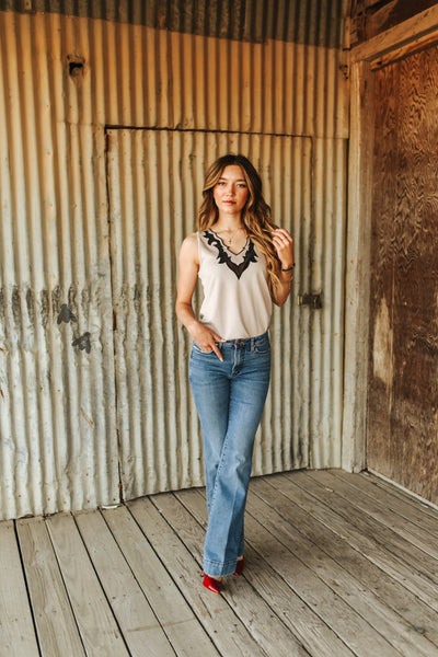 Boot Stitch Llano Tank in Dust