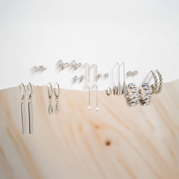Hypoallergenic Circle Ball Hoop Earrings