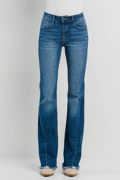 Mid Rise Flare with Side Detail from Jelly Jeans