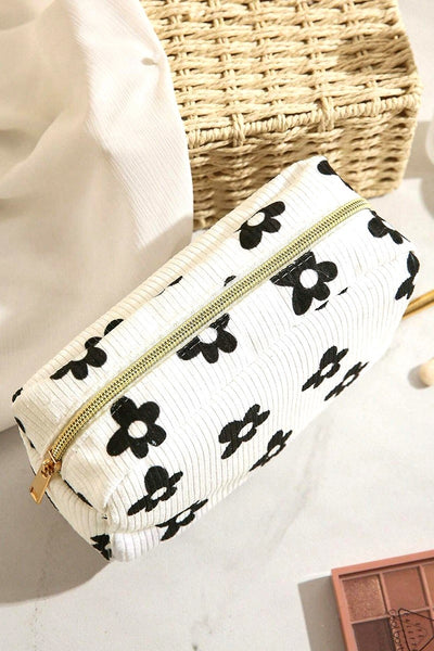 Ribbed Makeup Bag
