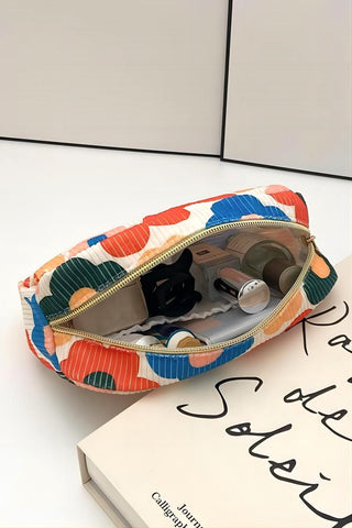 Ribbed Makeup Bag