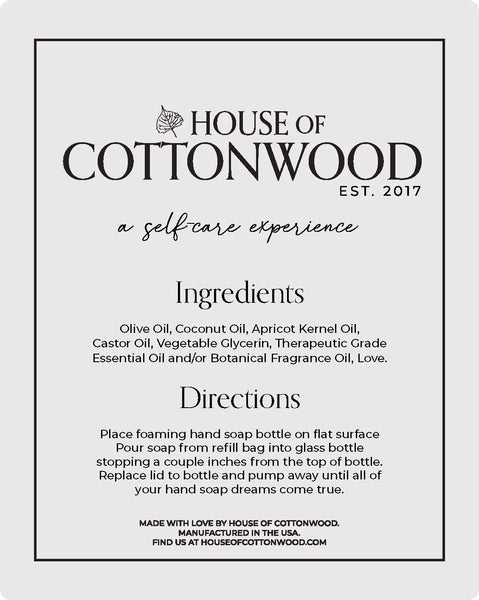 Foaming Hand Soap Refill