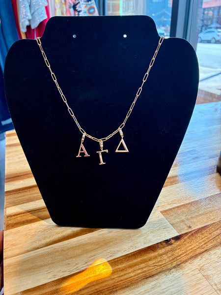 Greek Charm Necklace