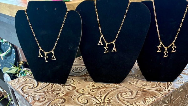 Greek Charm Necklace