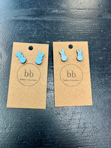 Easter Bunny Peeps Style Earring
