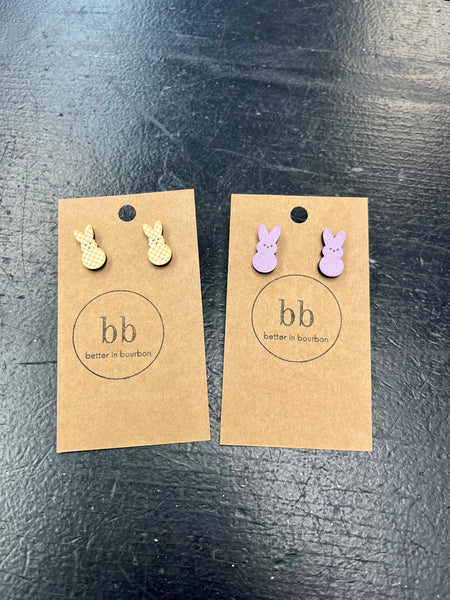 Easter Bunny Peeps Style Earring