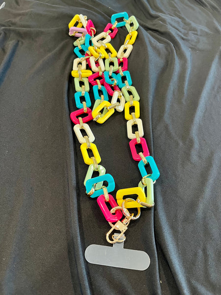 Acrylic Chain Phone Lanyard