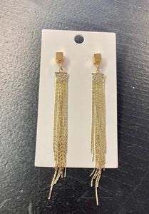 Gold Chain Earrings