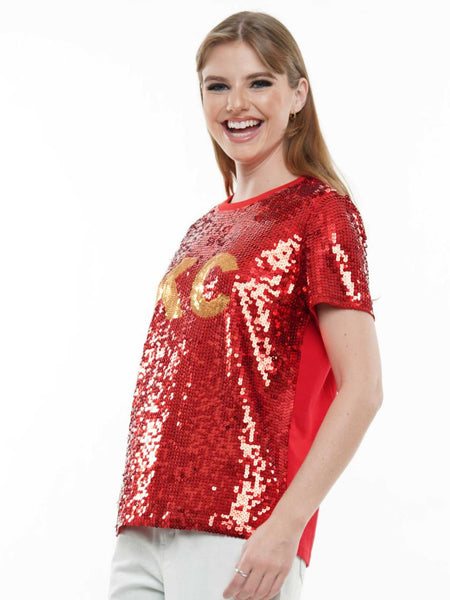 KC Sequin Top