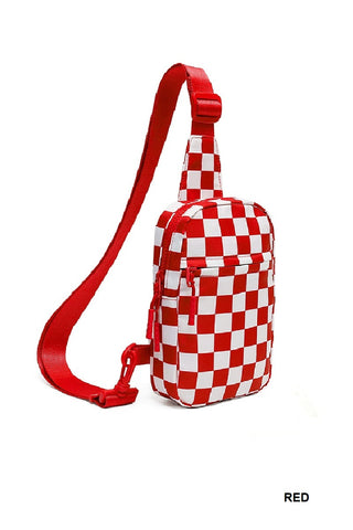 Checkered Sling Bag