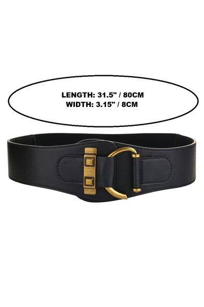 Elastic Stretch Wide Belt