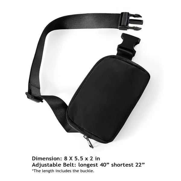 Crossbody Belt Bag w/ 5 styling straps