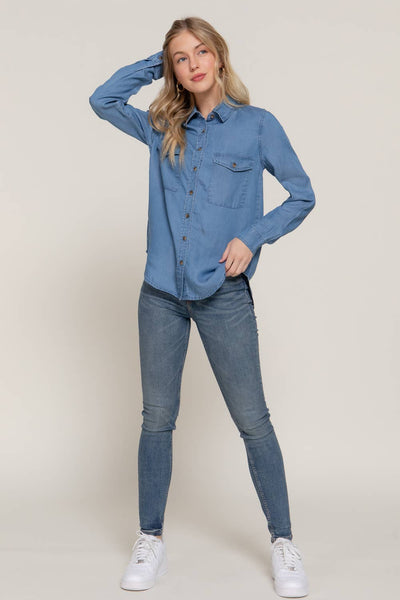 Lyocell Denim Shirt