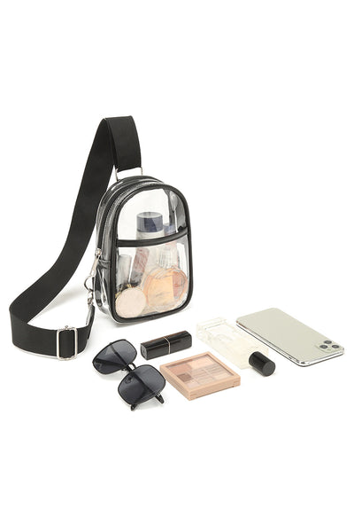 Clear Crossbody Sling Bag