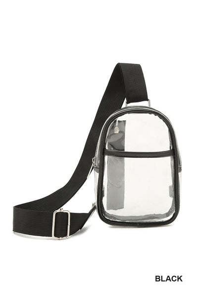 Clear Crossbody Sling Bag