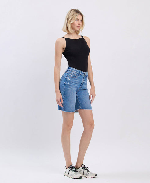 Bermuda Denim Short by Flying Monkey