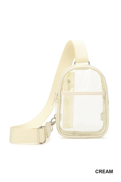 Clear Crossbody Sling Bag