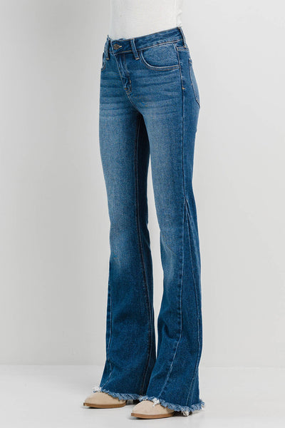 Mid Rise Flare with Side Detail from Jelly Jeans