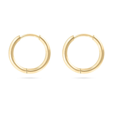 Hypoallergenic Classic Hoop Huggie Earrings