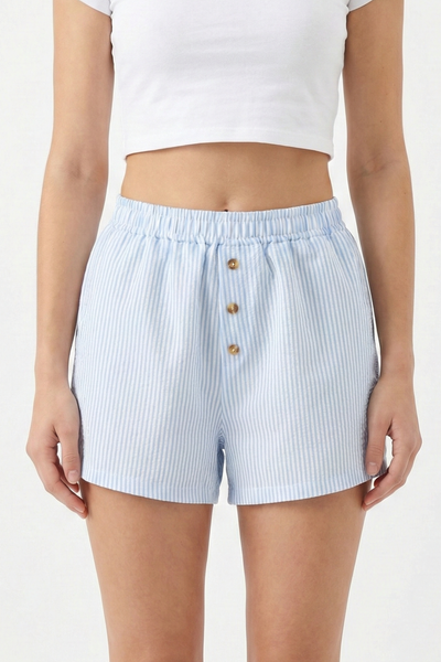 Striped boxer shorts