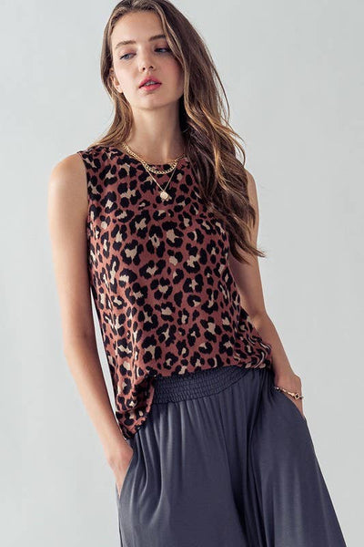 Leopard Tank Top