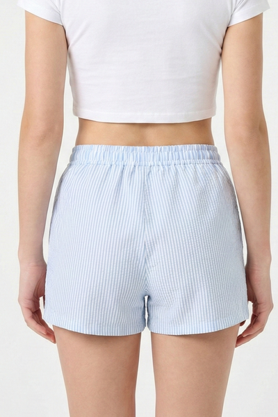 Striped boxer shorts