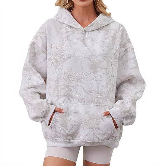 Camo Print Hoodie
