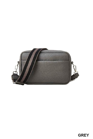 Willow Crossbody with Striped Strap