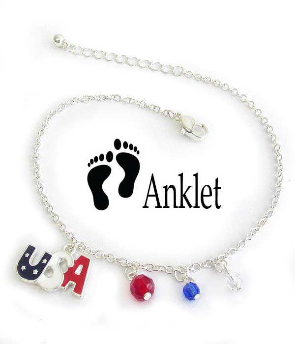 USA Anklet