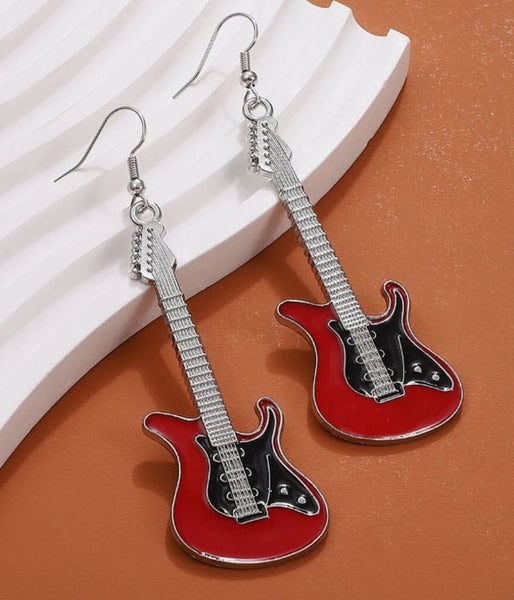 Electric Guitar Earrings