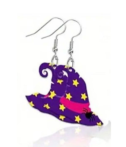 Witch Hat Earrings