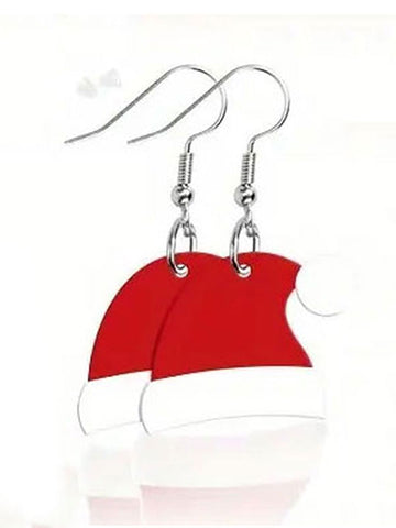 Santa Hat Earrings